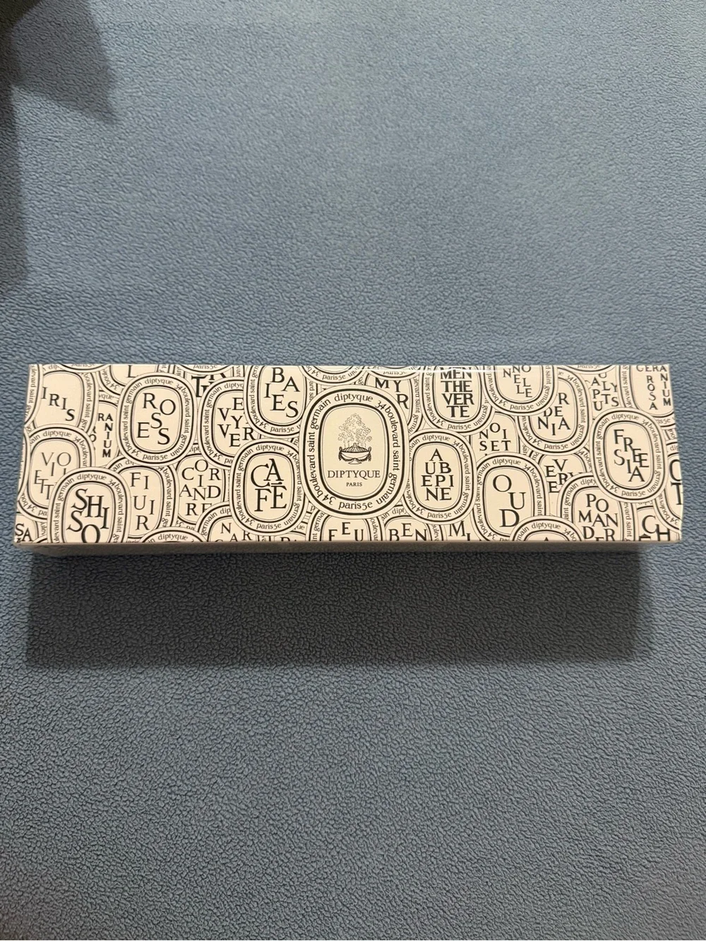 Diptyque set of 5 miniature candles pre-composed